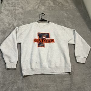 Vintage Florida Gators Sweatshirt Mens XL Grey Crewneck UF Made in USA